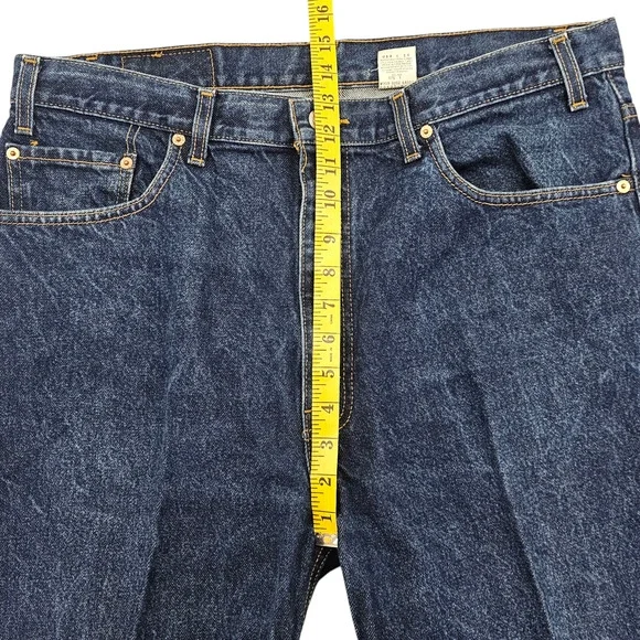 Vintage Levi's 505 Jeans Men's Size 38 x 30 Y2K Straight Leg Regular Fit - Picture 14 of 14